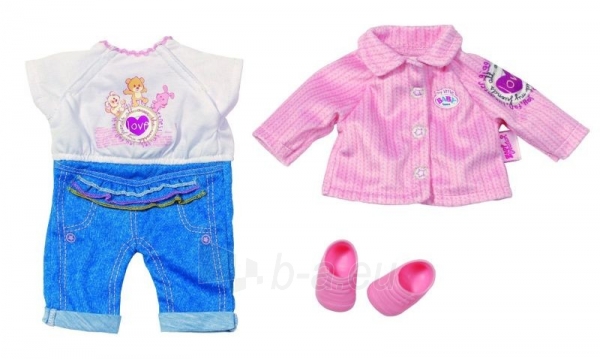 Набор одежды для куклы My Little Baby Born 32cm Zapf Creation 820865 paveikslėlis 1 iš 2