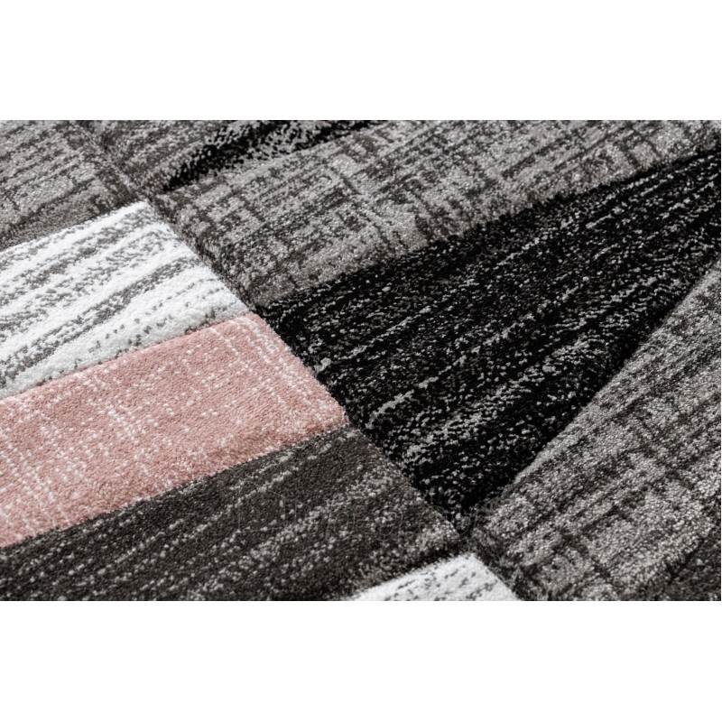 Dryžuotas kilimas su rožiniais akcentais ALTER Bax | 240x330 cm paveikslėlis 9 iš 16