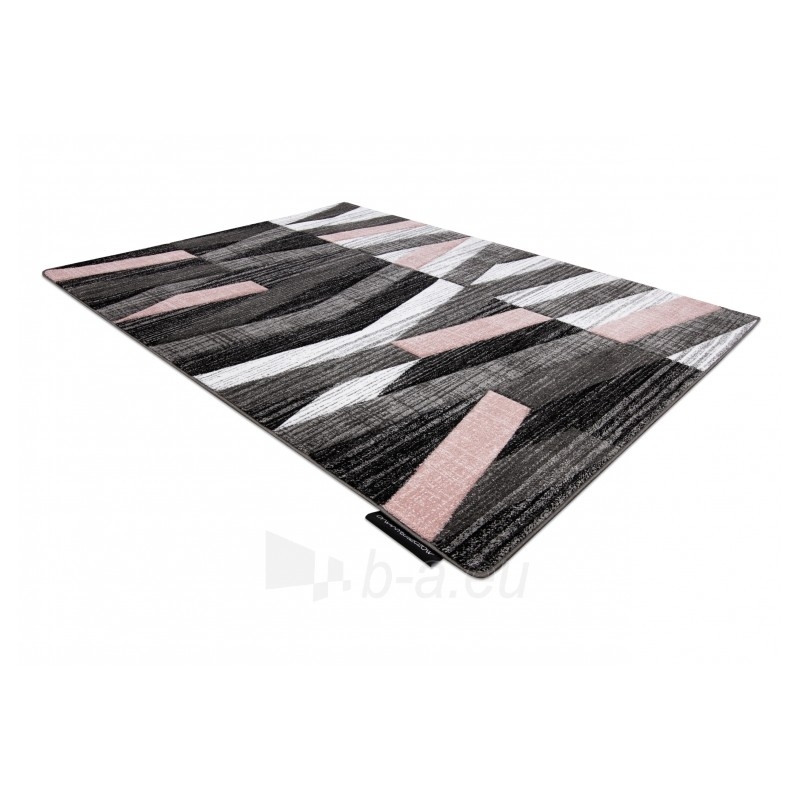 Dryžuotas kilimas su rožiniais akcentais ALTER Bax | 240x330 cm paveikslėlis 4 iš 16