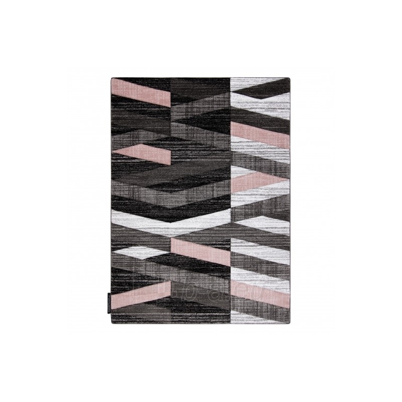 Dryžuotas kilimas su rožiniais akcentais ALTER Bax | 240x330 cm paveikslėlis 3 iš 16