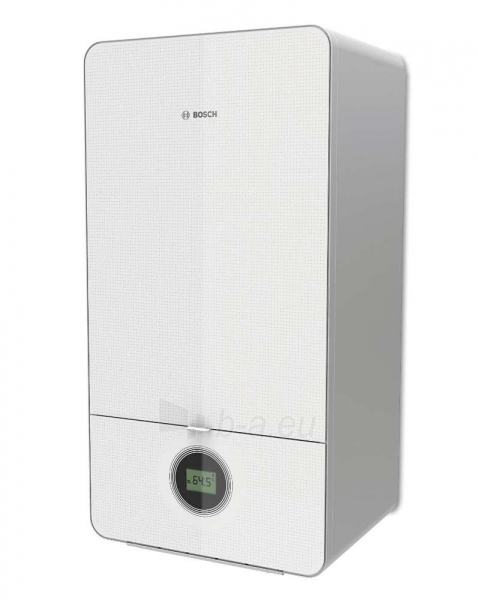 Dujinis kondensacinis katilas Bosch Condens, GC 7000iW, 24P, vandens ruošimas atskirame šildytuve, baltas paveikslėlis 1 iš 5