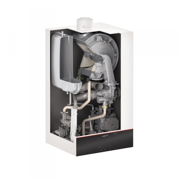 Dujinis kondensacinis katilas Viessmann Vitodens 100-W 2021, 3.2-25 kW, vandens ruošimas atskirame šildytuve paveikslėlis 3 iš 5