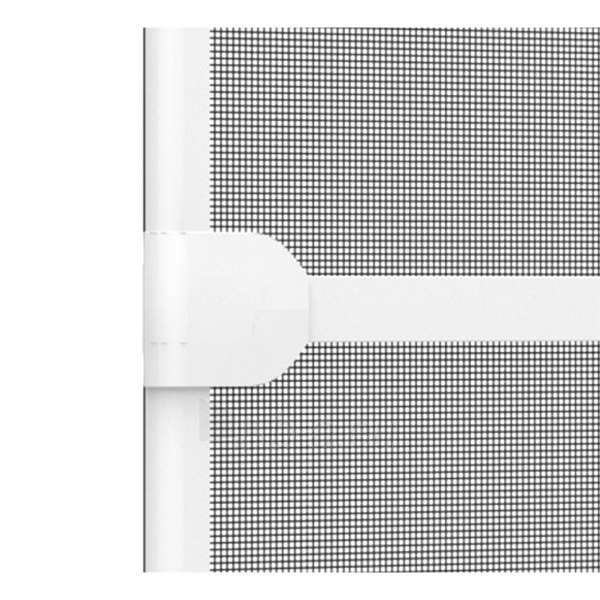 Durų tinklelis nuo uodų, 100 x 215, baltas paveikslėlis 3 iš 10