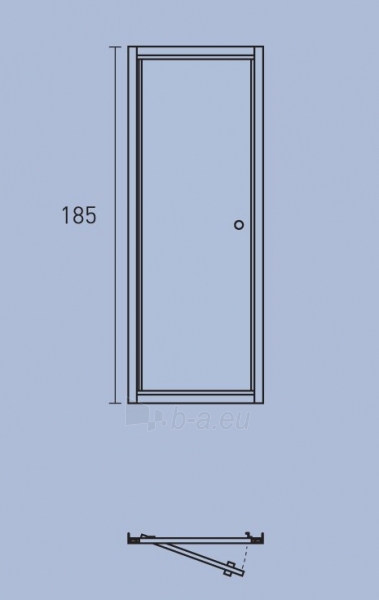 Dušo durys TECNO 754 21C paveikslėlis 5 iš 5