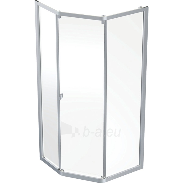 Dušo kabina IDO Showerama 8-3 90x70, skaidrus stiklas paveikslėlis 3 iš 8