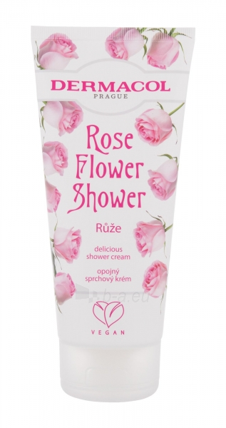 Dušo kremas Dermacol Rose Flower Shower 200ml paveikslėlis 1 iš 1