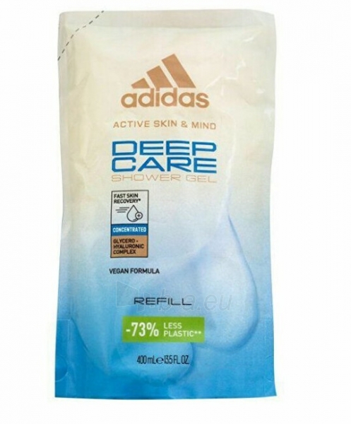 Shower gel Adidas Deep Care - sprchový gel - náplň - 400 ml paveikslėlis 1 iš 1
