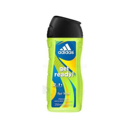 Dušo žele Adidas Shower gel for men on the body and hair Get Ready! (Shower Gel) - 250 ml paveikslėlis 1 iš 1