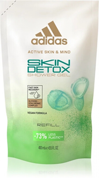 Shower gel Adidas Skin Detox - sprchový gel - náplň - 400 ml paveikslėlis 1 iš 1