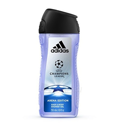 Dušo žele Adidas UEFA (Champions League Arena Edition Hair & Body Shower Gel) paveikslėlis 1 iš 1