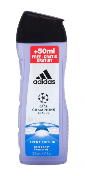 Shower gel Adidas UEFA Champions League Arena Edition Shower Gel 300ml paveikslėlis 1 iš 1