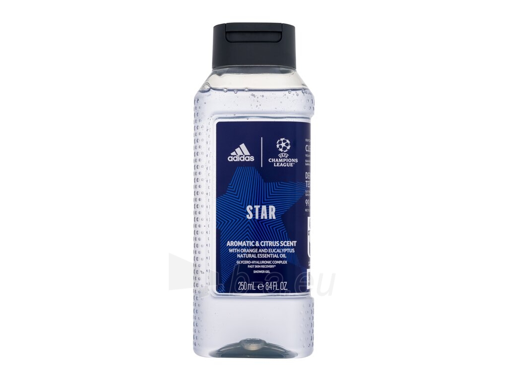 Dušo želė Adidas UEFA Champions League Star Edition Shower Gel 250ml paveikslėlis 1 iš 1