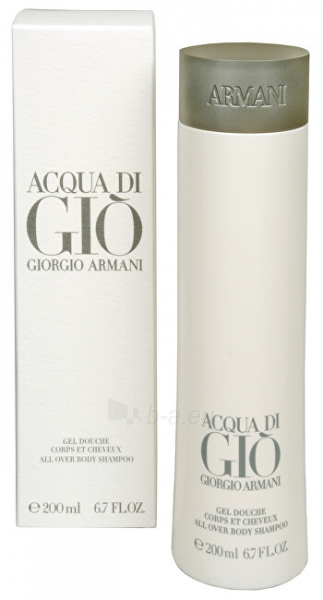 Shower gel Armani Acqua di Gio pour Homme 200ml paveikslėlis 1 iš 1