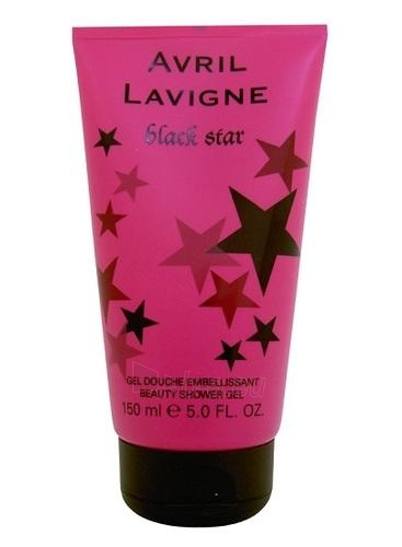 Shower gel Avril Lavigne Black Star Shower gel 150ml paveikslėlis 2 iš 2