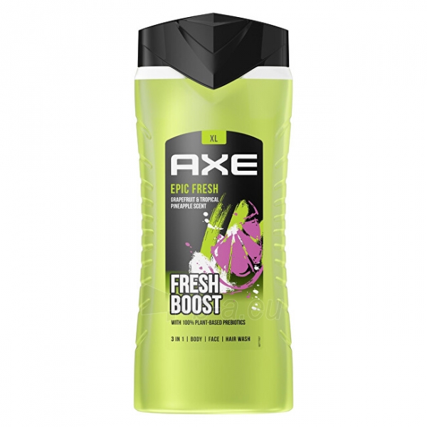 Dušo žėlė Axe Epic Fresh Body, Face and Hair (3 in 1 Shower Gel) - 400 ml paveikslėlis 1 iš 3