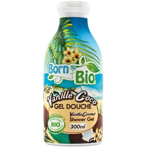Shower gel Born to Bio Vanilla and Coconut 300 ml paveikslėlis 1 iš 1