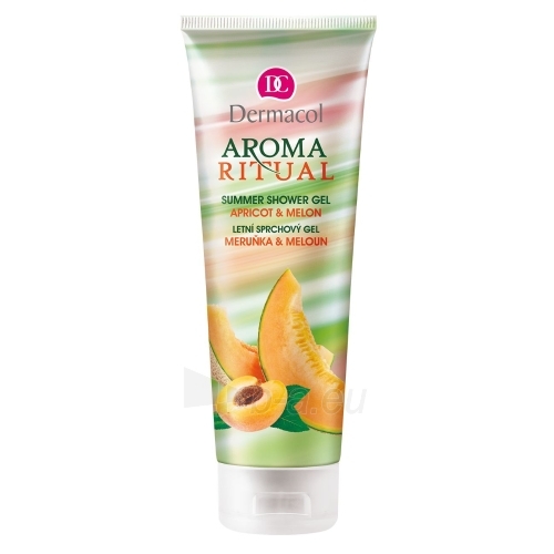 Dušo žele Dermacol Aroma Ritual Shower Gel Apricot & Melon Cosmetic 250ml paveikslėlis 1 iš 1
