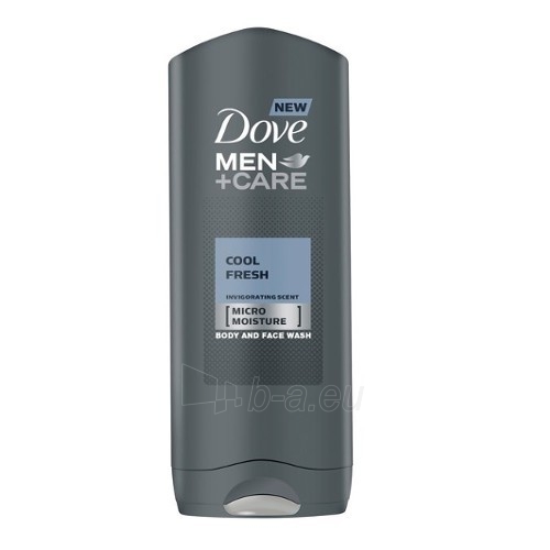 Dušo žele Dove Men´s Men Shower Gel + Care cool Fresh (Body And Face Wash) 400 ml paveikslėlis 1 iš 1