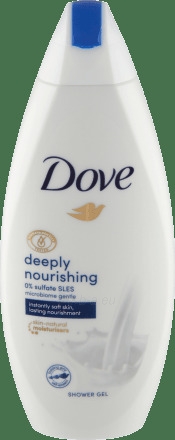 Dušo žele Dove Nourishing Shower Gel Deeply Nourishing (Nourishing Shower Gel) - 250 ml paveikslėlis 5 iš 5