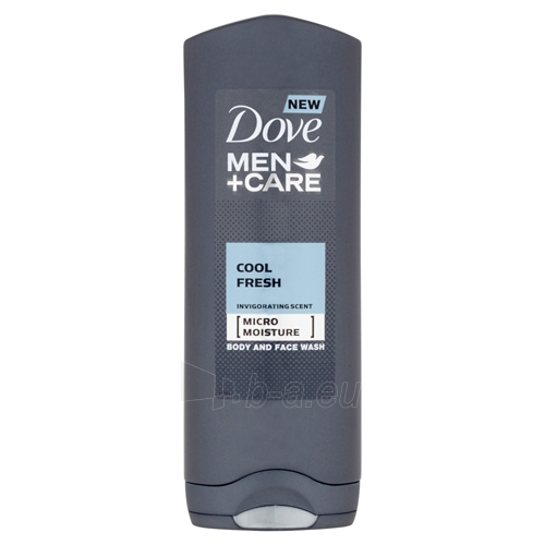 Dušo žele Dove Shower Gel Men + Care Cool Fresh (Body And Face Wash) - 250 ml paveikslėlis 1 iš 1