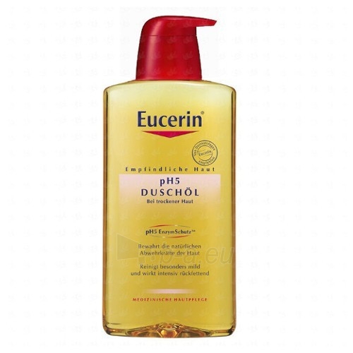 Dušo žele Eucerin Reluctant shower oil for sensitive skin pH5 (Shower Oil) 400 ml paveikslėlis 1 iš 1