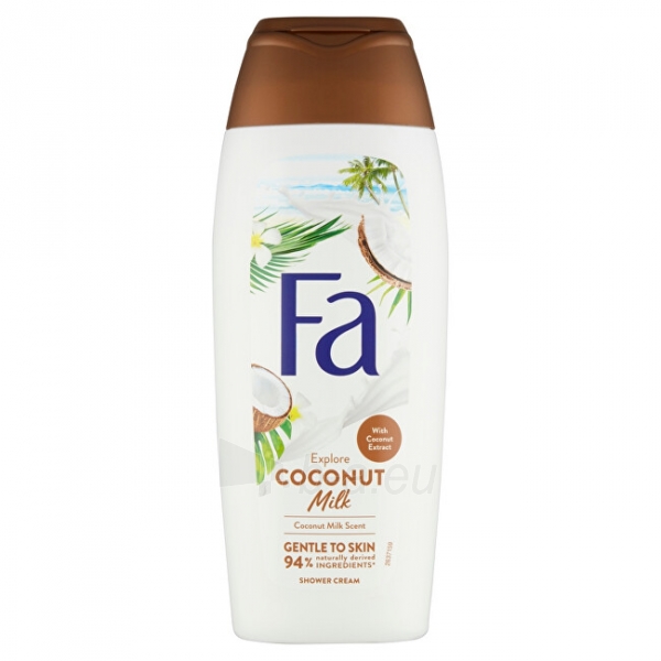 Dušo žele Fa Coconut Milk (Smoothly Caring Shower Cream) 400 ml paveikslėlis 1 iš 1