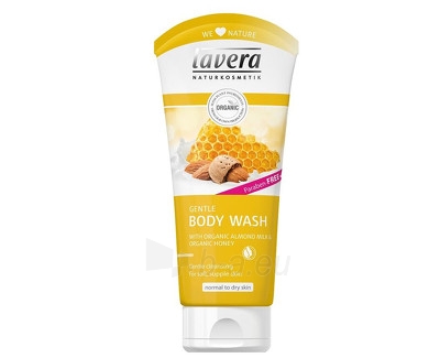 Dušo žele Lavera Milk & Honey (Gentle Body Wash) 200 ml paveikslėlis 1 iš 1