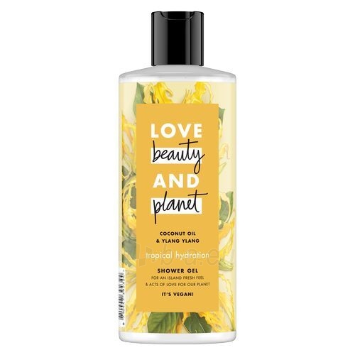 Dušas želeja Love Beauty and Planet (Tropical Hydration Shower Gel) with Ylang-Ylang and Coconut Oil 500 ml paveikslėlis 1 iš 1