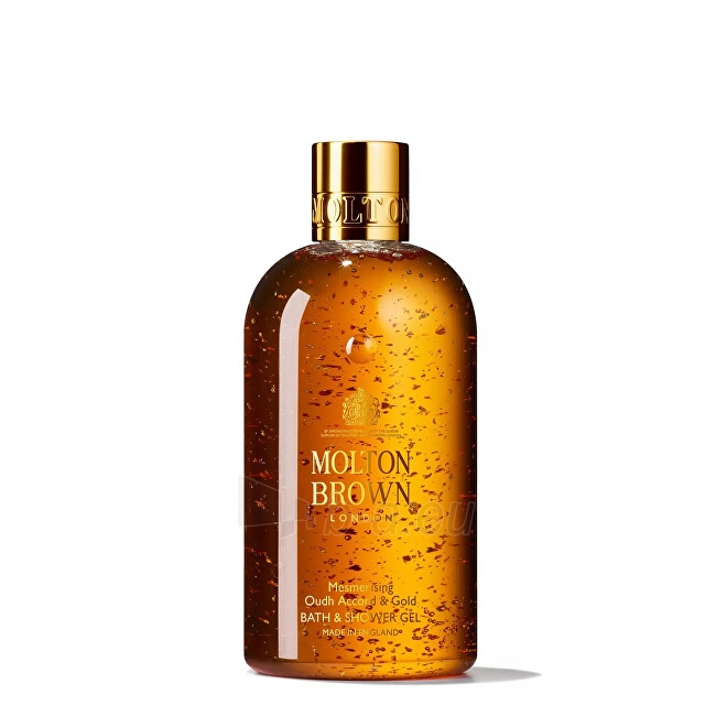 Dušo želė Molton Brown Bath and shower gel Oudh Accord & Gold (Bath & Shower Gel) 300 ml paveikslėlis 1 iš 1