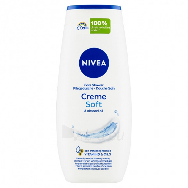 Shower gel Nivea Creme Soft 250 ml paveikslėlis 1 iš 4