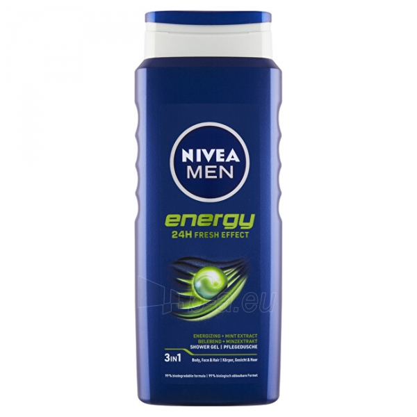 Shower gel Nivea Energy for Men 250 ml paveikslėlis 5 iš 5