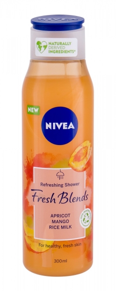 Dušo želė Nivea Fresh Blends Apricot 300ml paveikslėlis 1 iš 1