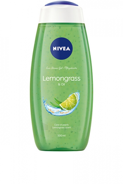 Shower gel Nivea Lemongrass & Oil 500 ml paveikslėlis 1 iš 1