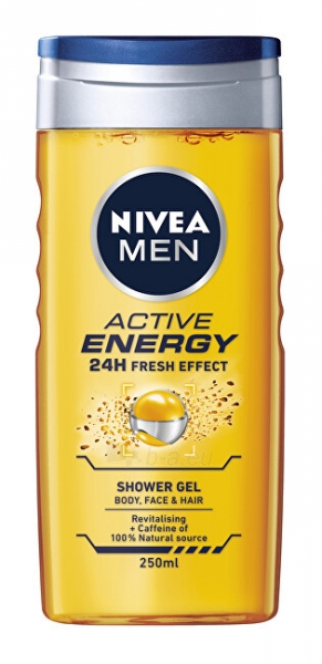 Shower gel Nivea Men Active Energy 500ml paveikslėlis 1 iš 2