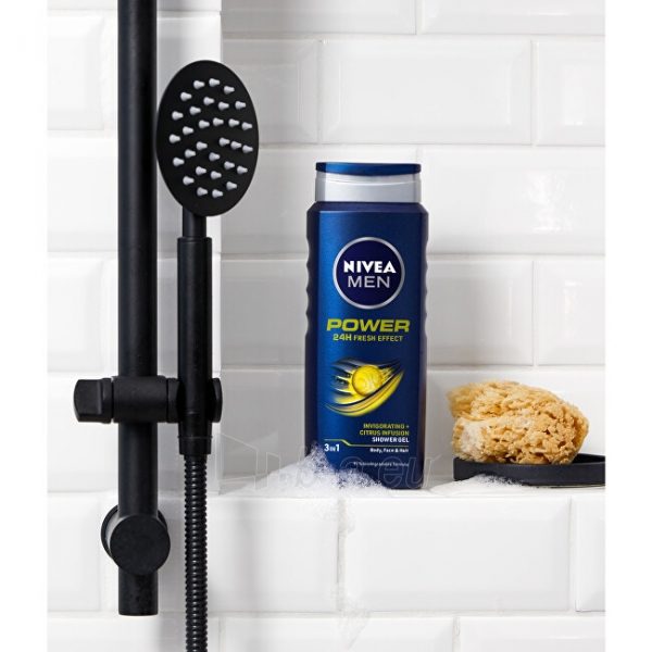 Shower gel Nivea Refresh for Men 250 ml paveikslėlis 3 iš 4