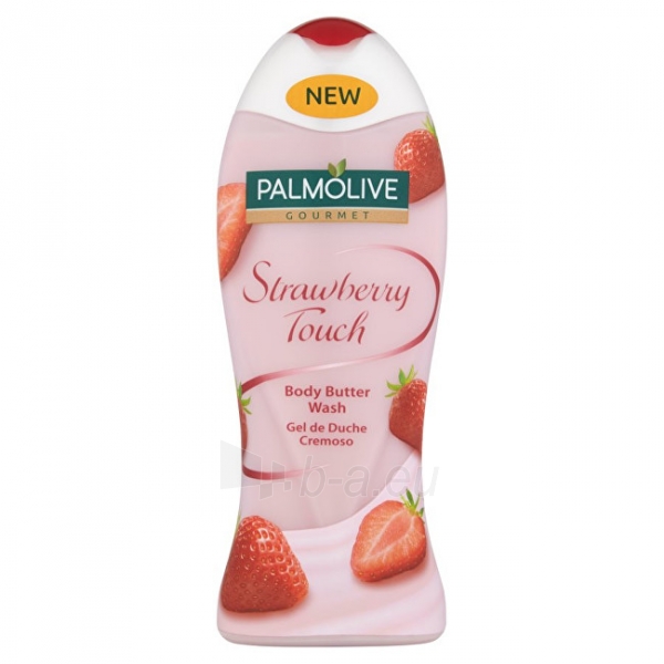 Dušo žele Palmolive Cream shower gel with strawberry juice 500 ml paveikslėlis 1 iš 1