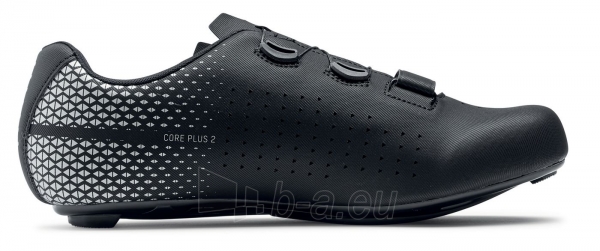 Dviratininko batai Northwave Core Plus 2 Road black-silver-43 paveikslėlis 3 iš 4
