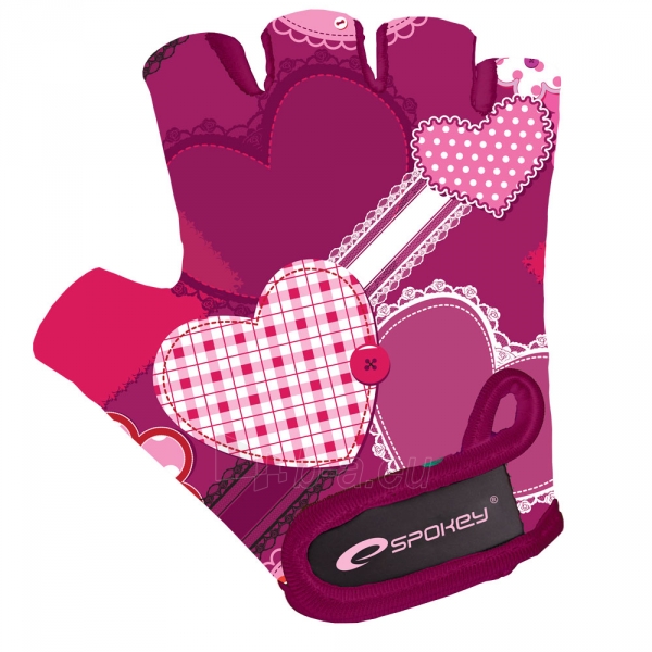 Dviratininko pirštinės Spokey Heart Glove paveikslėlis 1 iš 2