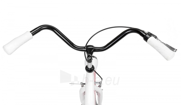 Moteriškas dviratis AZIMUT City Lux 28 2021 white-pink paveikslėlis 5 iš 7