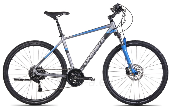 Dviratis UNIBIKE Crossfire GTS 2022 graphite-blue-21 paveikslėlis 4 iš 4