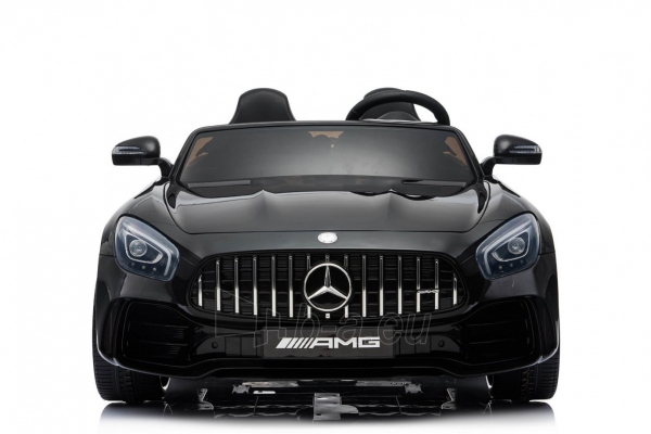 Vienvietis vaikiškas elektromobilis Mercedes-Benz GT R 4x4, juodas lakuotas paveikslėlis 14 iš 29