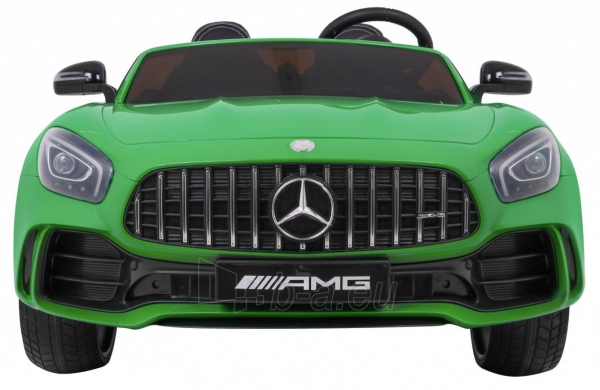 Dvivietis elektromobilis Mercedes-Benz GT R 4x4, žalias lakuotas paveikslėlis 11 iš 13