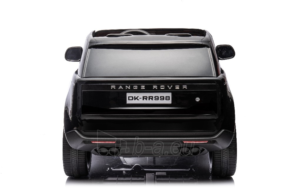 Dvivietis elektromobilis Range Rover DK-RR998, juodai lakuotas paveikslėlis 5 iš 7