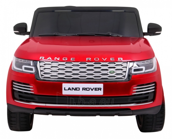 Dvivietis elektromobilis Range Rover HSE, raudonas lakuotas paveikslėlis 4 iš 13
