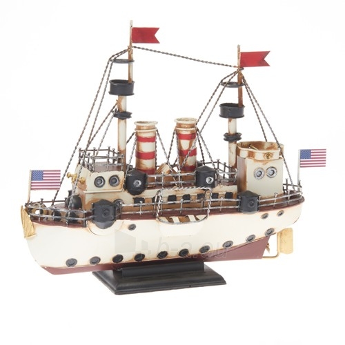 Ekskliuzyvinis metalinis laivo modelis 905441 Rf-Collection Dampfer USA, ca. 34 x 12,5 paveikslėlis 1 iš 1