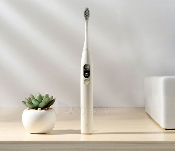 Elektrinis dantų šepetukas Xiaomi Oclean X Smart Sonic Electric Toothbrush white paveikslėlis 4 iš 10