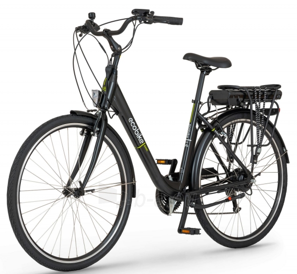 Elektrinis dviratis Ecobike Basic 28 black-10.4Ah paveikslėlis 2 iš 9