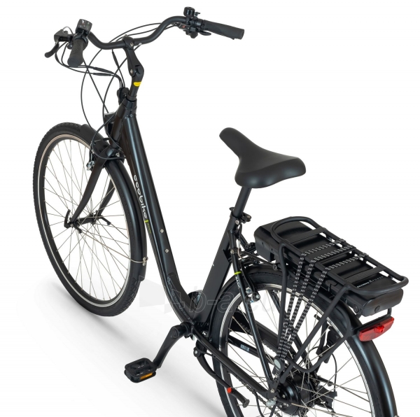 Elektrinis dviratis Ecobike Basic 28 black-10.4Ah paveikslėlis 3 iš 9