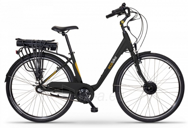 Elektrinis dviratis Ecobike Basic Nexus 28 black-7.8Ah paveikslėlis 1 iš 4