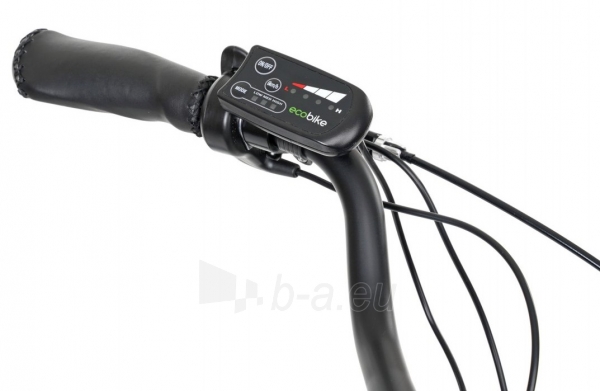 Elektrinis dviratis Ecobike Basic Nexus 28 black-7.8Ah paveikslėlis 2 iš 4